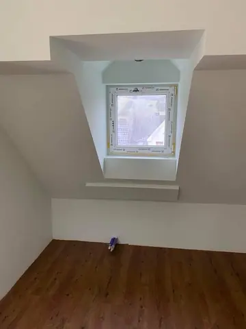 Dachfenster nach dem Innenausbau